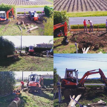 MUR EN GABIONS
